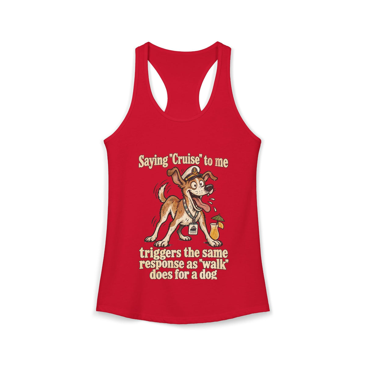 Racerback Tank - Triggers the Same response a Walk