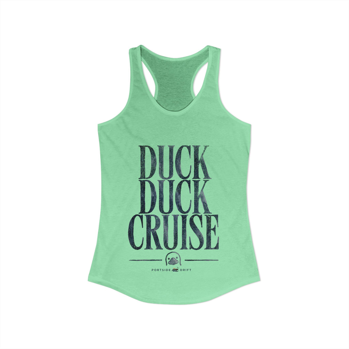 Racerback Tank - Duck Duck Cruise